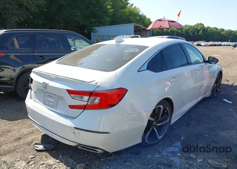 2020 Honda Accord Sport из США, поврежденный, VIN 1HGCV1F30LA001753